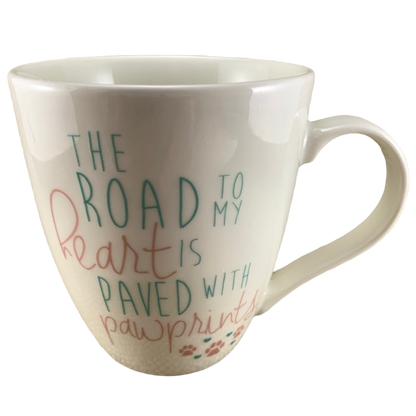 The Road To My Heart Is Paved With Pawprints Mug Pfaltzgraff