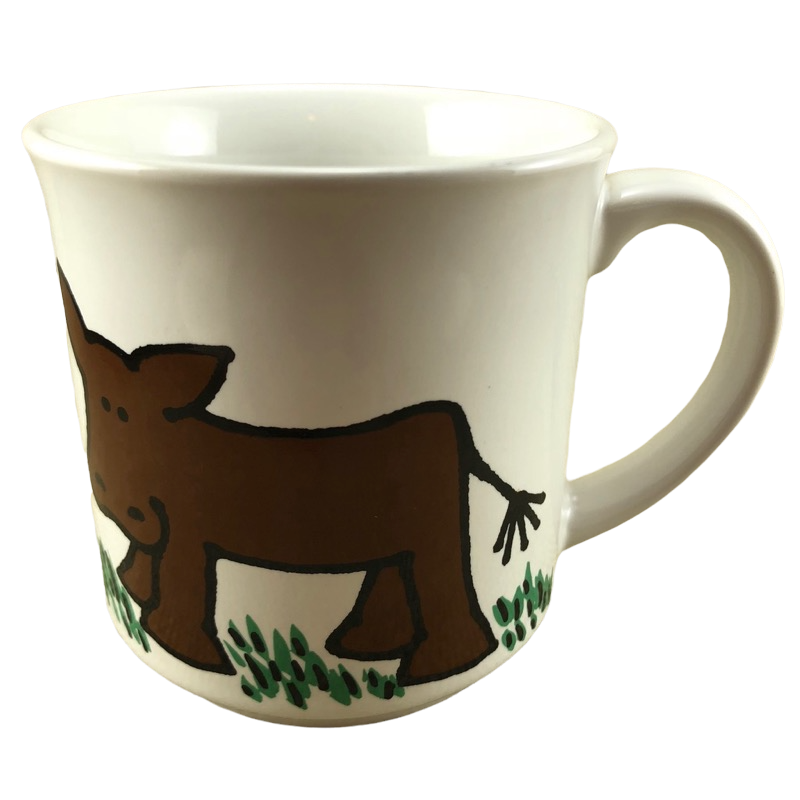 De Caf Cow Mug Recycled Paper Products