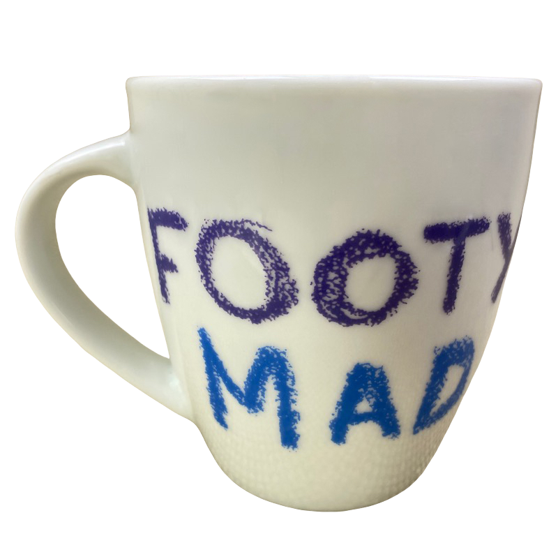 Jamie Oliver Footy Mad Cheeky Mug Queens