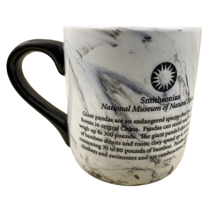 Smithsonian National Museum Of Natural History Giant Panda Etched Marble Mug