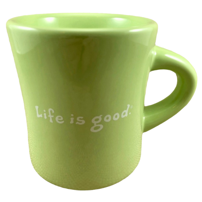 Life Is Good Have A Nice Daisy Green Mug