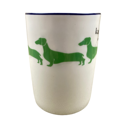 Kate Spade Wickford Dachshund Mug Lenox NEW