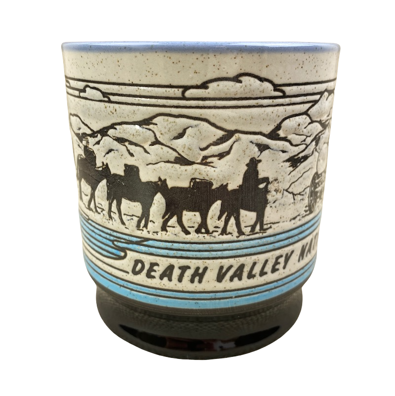 Death Valley National Monument California Vintage Etched Mug