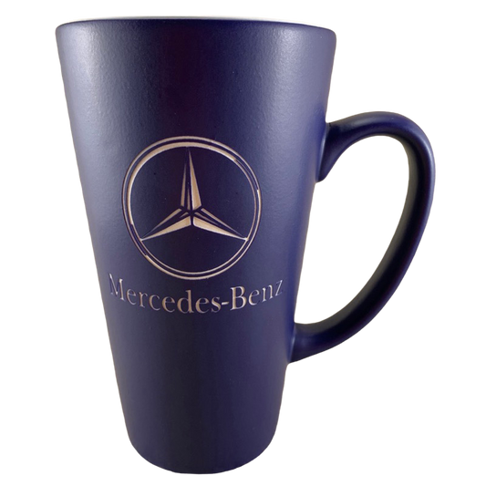 Mercedes Benz Tall Etched Logo Mug