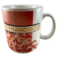 San Francisco Golden Gate Bridge Cable Car Large Mug Starbucks