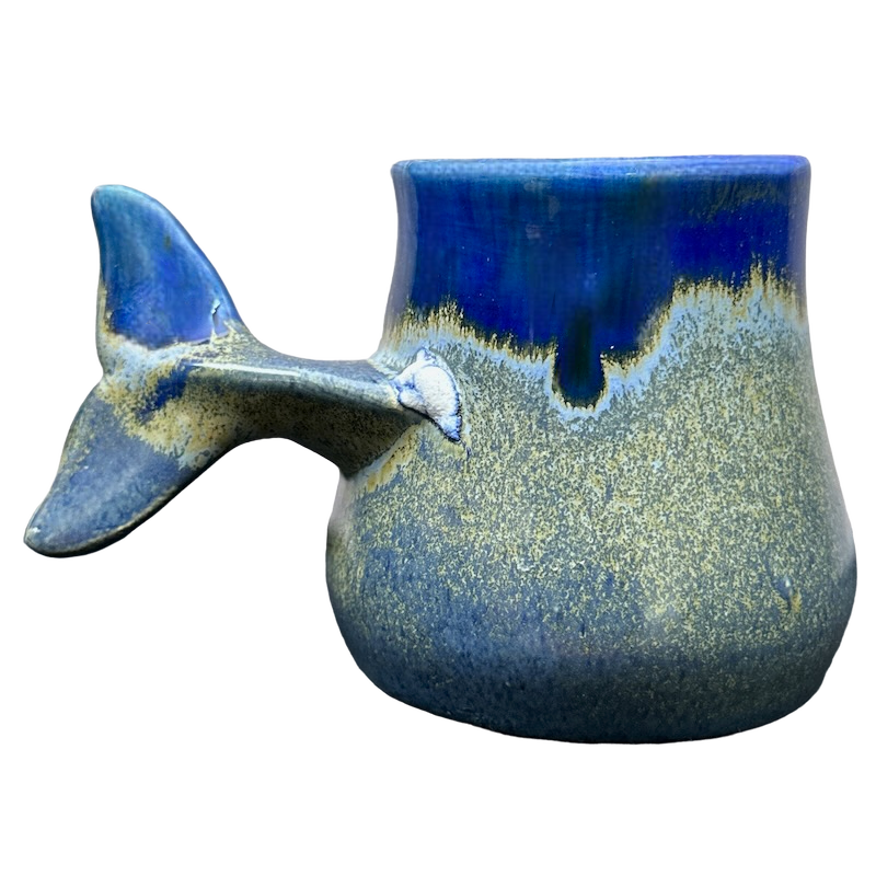 Doug Wylie Whale Tail Inside And Whale Tail Handle Mug