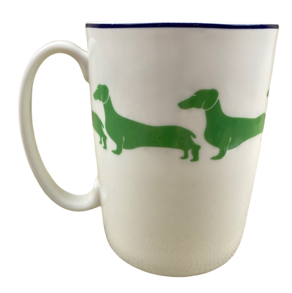 Kate Spade Wickford Dachshund Mug Lenox NEW