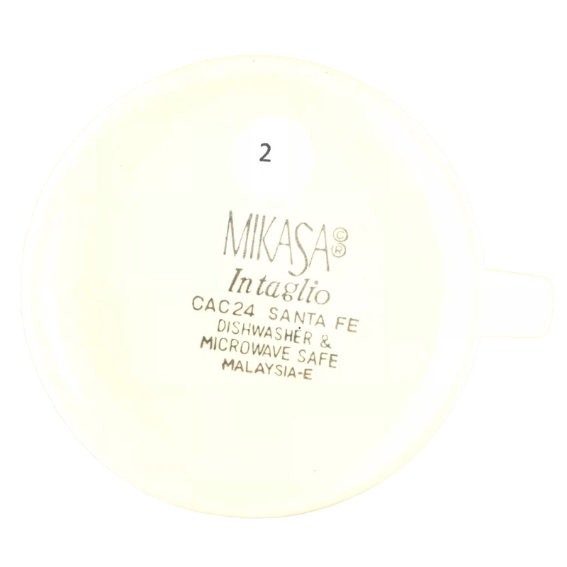 Intaglio Santa Fe CAC24 Cappuccino Mug Mikasa