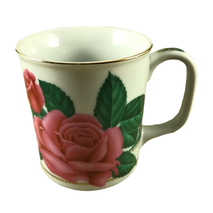 Queen Elizabeth Pink Roses Mug Otagiri
