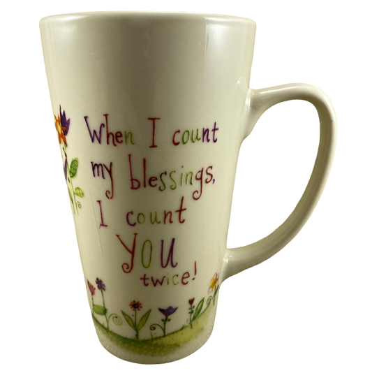 When I Count My Blessings I Count You Twice! Mug Natural Life