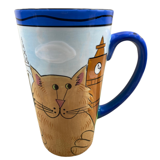 Catzilla Candace Reiter Designs Colorful Landmarks Mug Henriksen Imports