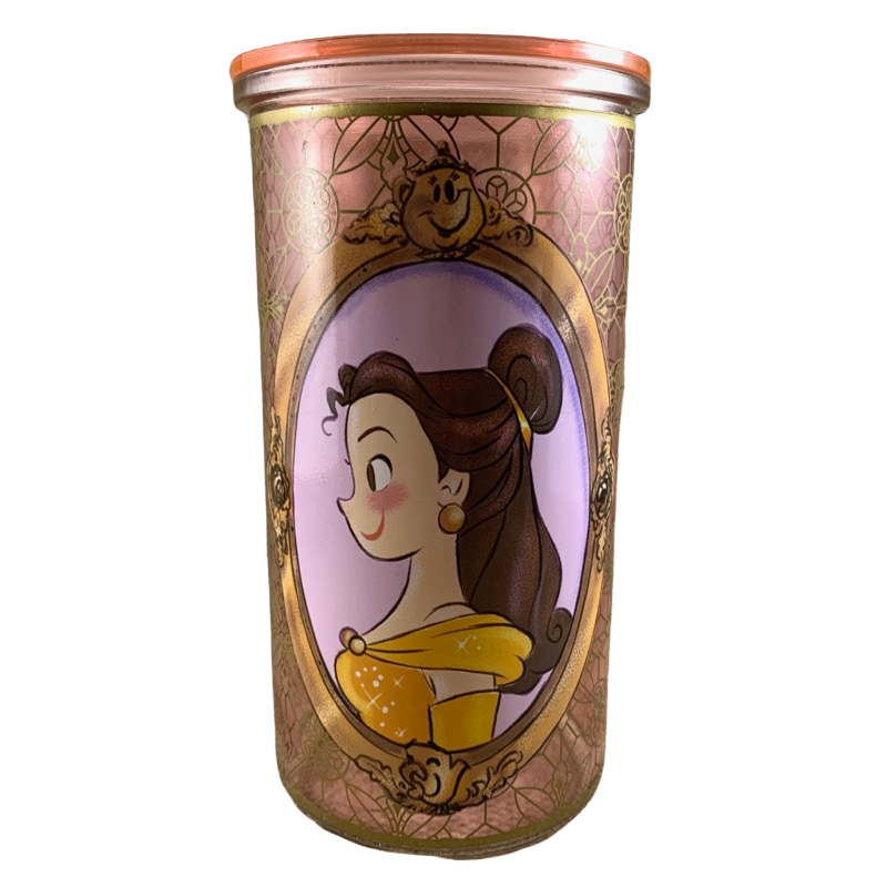 Beauty And The Beast Art Of Belle Collection Glass Tumbler Disney