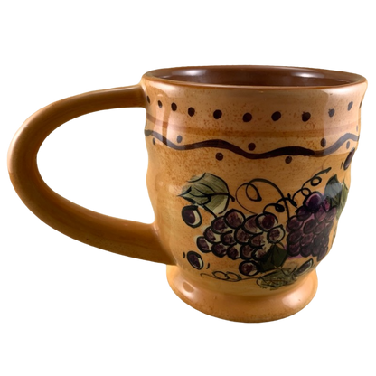 Salud Grapes And Leaves Mug By LoriLynn Simms Centrum