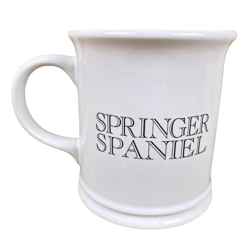 Best Friend Originals Springer Spaniel Embossed Mug Xpres