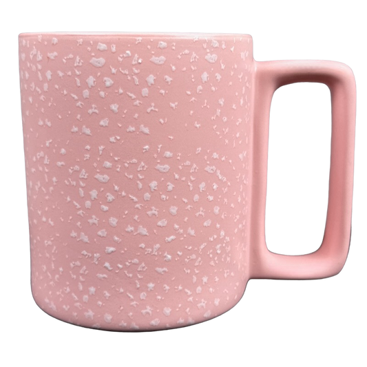 Valentine Series Pink With White Speckles Textured 12oz Mug 2019 Starbucks