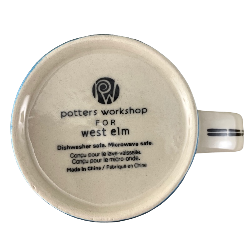 Potters Workshop For West Elm Abstract Circles Mug West Elm