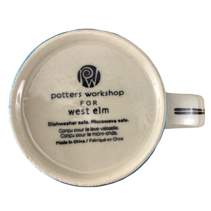 Potters Workshop For West Elm Abstract Circles Mug West Elm