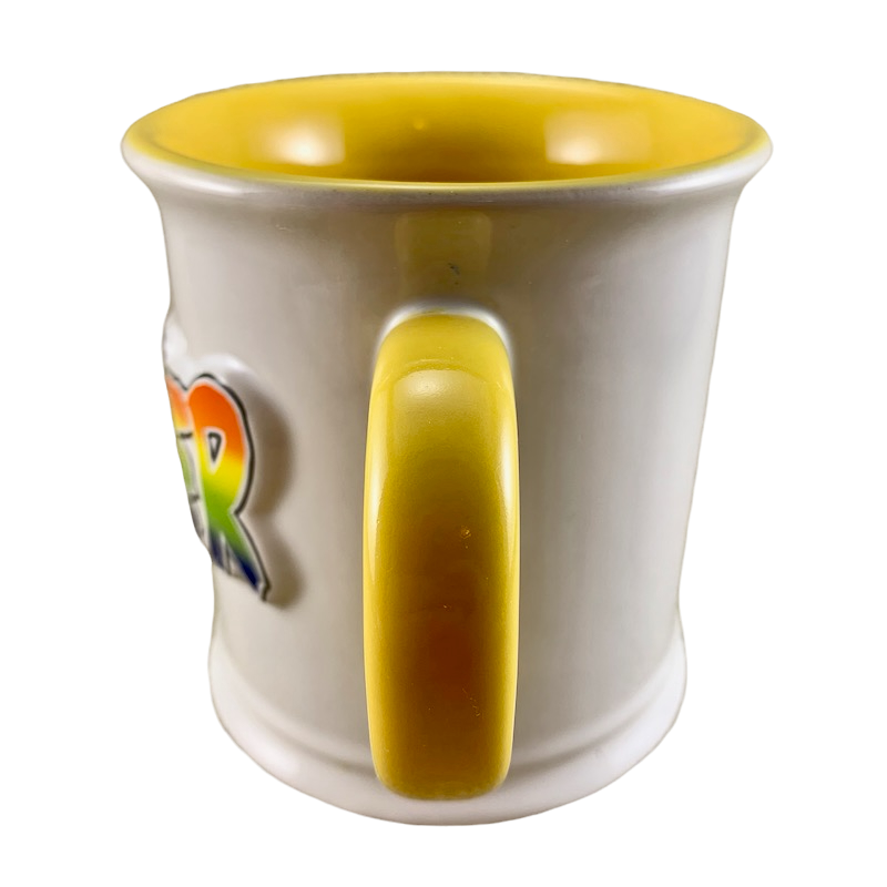 3D Embossed Rainbow SISTER Mug