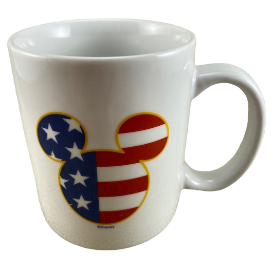 Mickey Mouse Flag Head Mug Disney