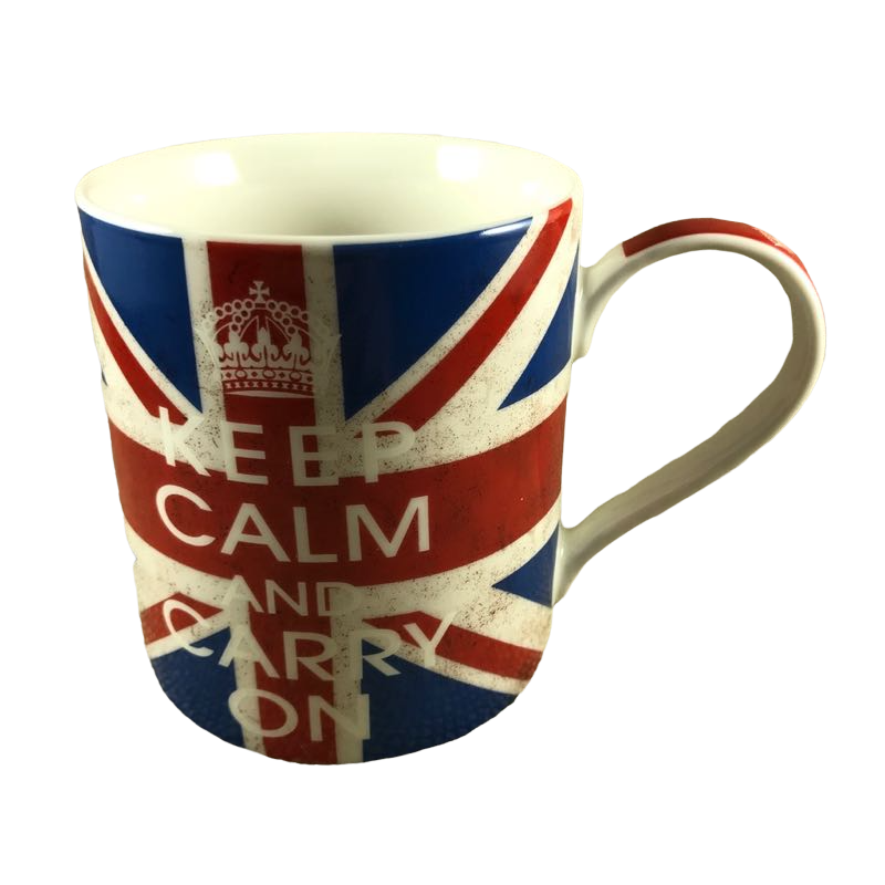 kent pottery keep calm and carry on