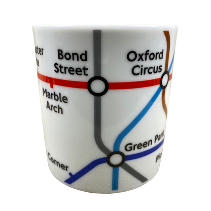 London Underground Tube Mug Paperchase