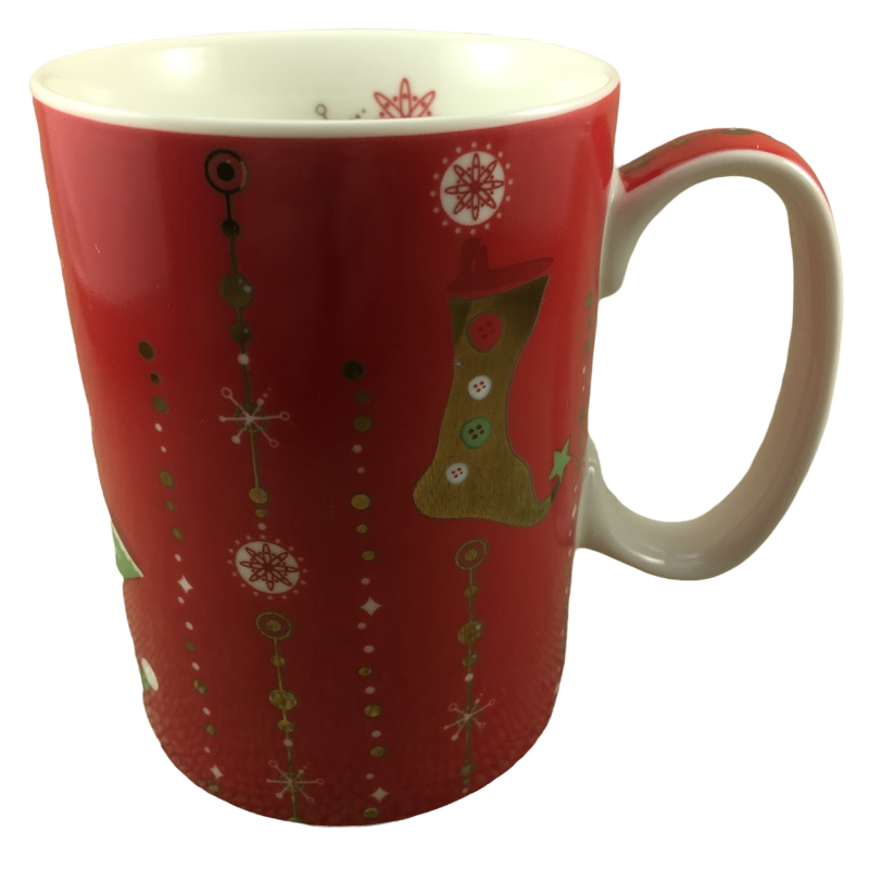 Stockings And Snowflakes Mug Holiday 2006 Starbucks – Mug Barista