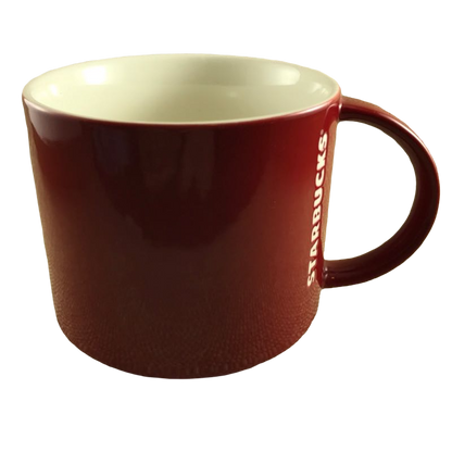 Starbucks Etched Logo Stackable Red Mug Starbucks