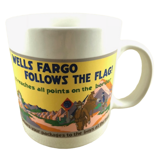 Wells Fargo Follows The Flag Mug