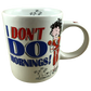 Betty Boop I Don't Do Mornings Mug NJ Croce