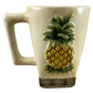 Island Plantations Embossed Pineapples Mug