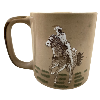 Cowboy On Horse Mug Otagiri
