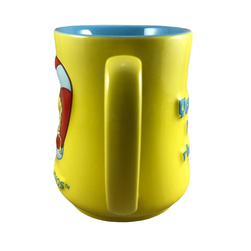 SpongeBob Squarepants Universal Studios Embossed Mug Viacom International