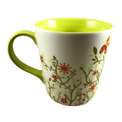 Spring Flowers And Butterflies 12oz Mug Starbucks