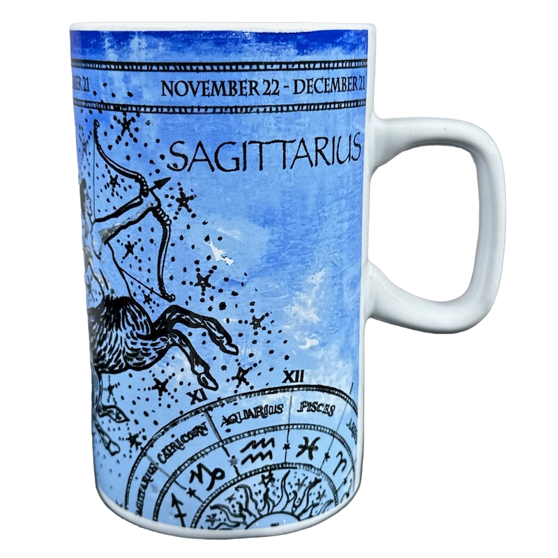 Sagittarius Tall Zodiac Mug Fisher
