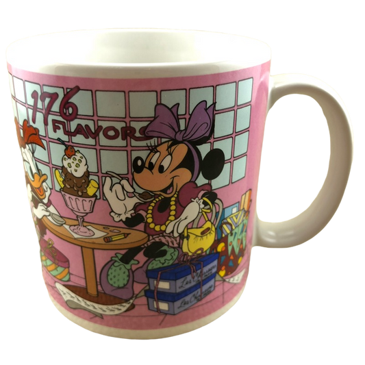 Minnie Mouse & Daisy Duck Born To Shop Mug Disney Applause