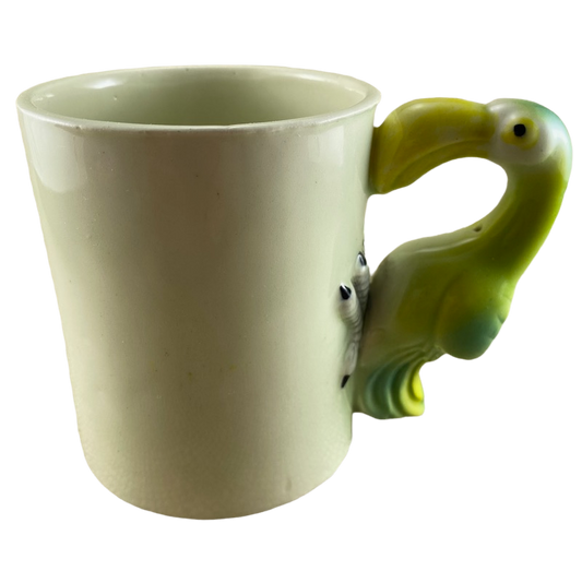 Green Dodo Bird Handle Mug