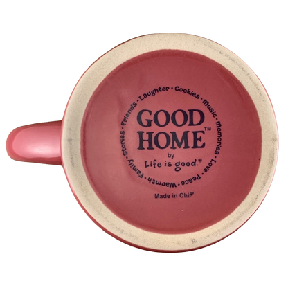 Life Is Good Harmony Yin Yang Pink Mug