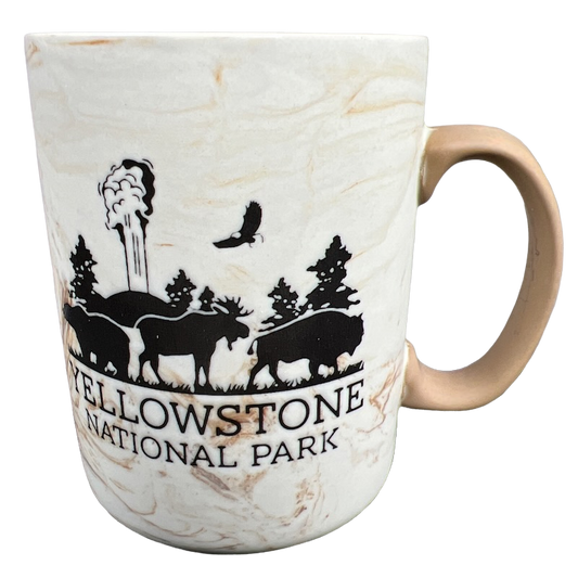 Yellowstone National Park Etched Marble Mug