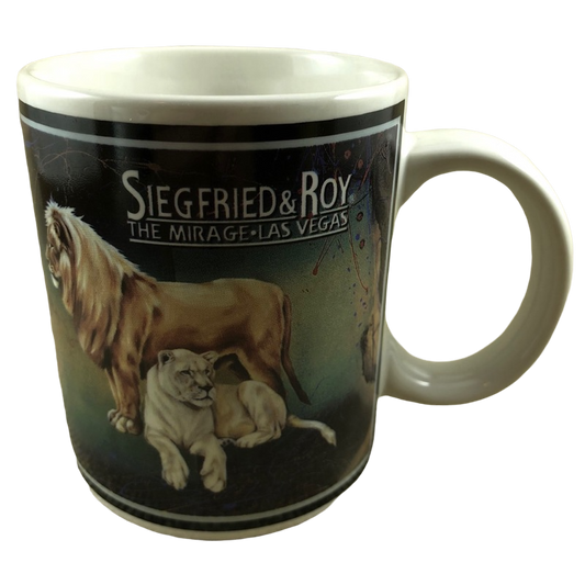 Siegfried & Roy The Mirage Las Vegas Cats Mug