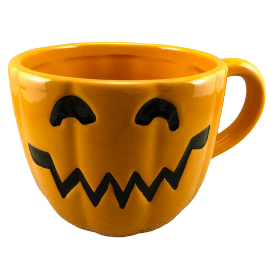 Jack O' Lantern Pumpkin Mug Tag