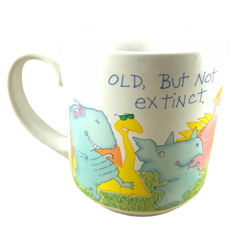 Old But Not Extinct Mug Carlton Cards