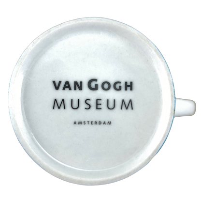 Vincent Van Gogh Museum Amsterdam Blue Floral Mug