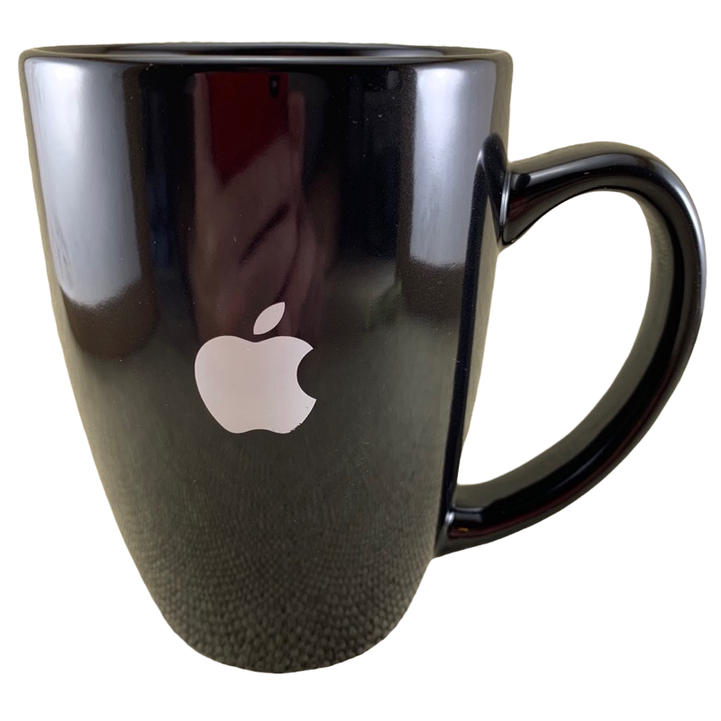 Apple Computers Official Licensed Product Black Mug