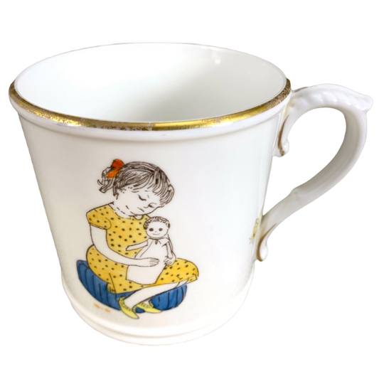 Wednesday's Child Knows No Woe Mug Royal Worcester