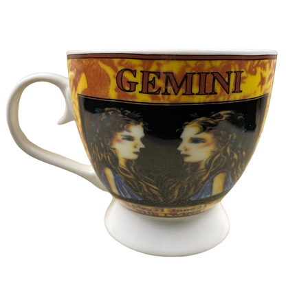 Gemini Pedestal Astrology Zodiac Mug Dynamic Gift