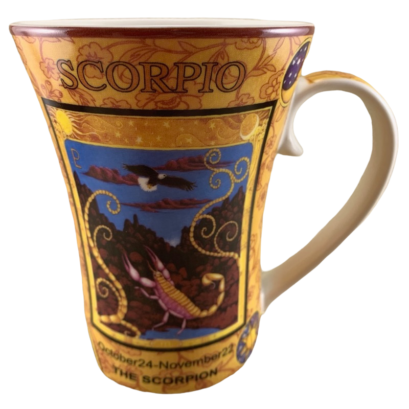 Scorpio Astrology Mug 1888 Autograph