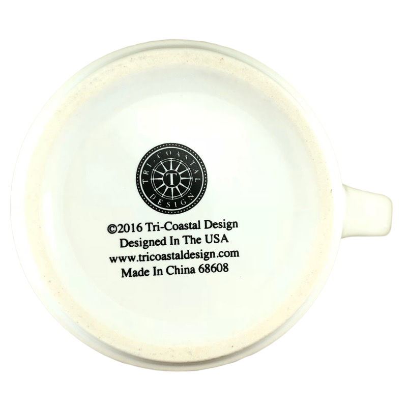Love You A Latte Ridged Mug Tri-Coastal Design