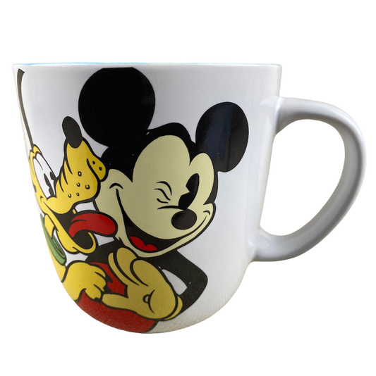 Mickey Mouse And Pluto AW SHUCKS!! Mug Disney