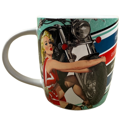 Best Garage For Motorcycles Mug Nostalgic Art Merchandising