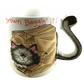Brown Baggin' It! Cat Mug